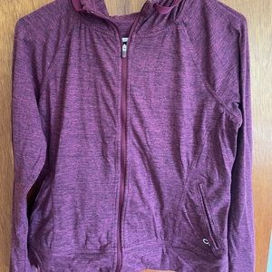 Small Maroon GapFit Zipup Hoodie